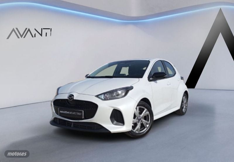 Blanco Usado 2024 Mazda 2 Exclusive-Line Berlina | 23.490 € (Un poco caro) - Imagen 1/4