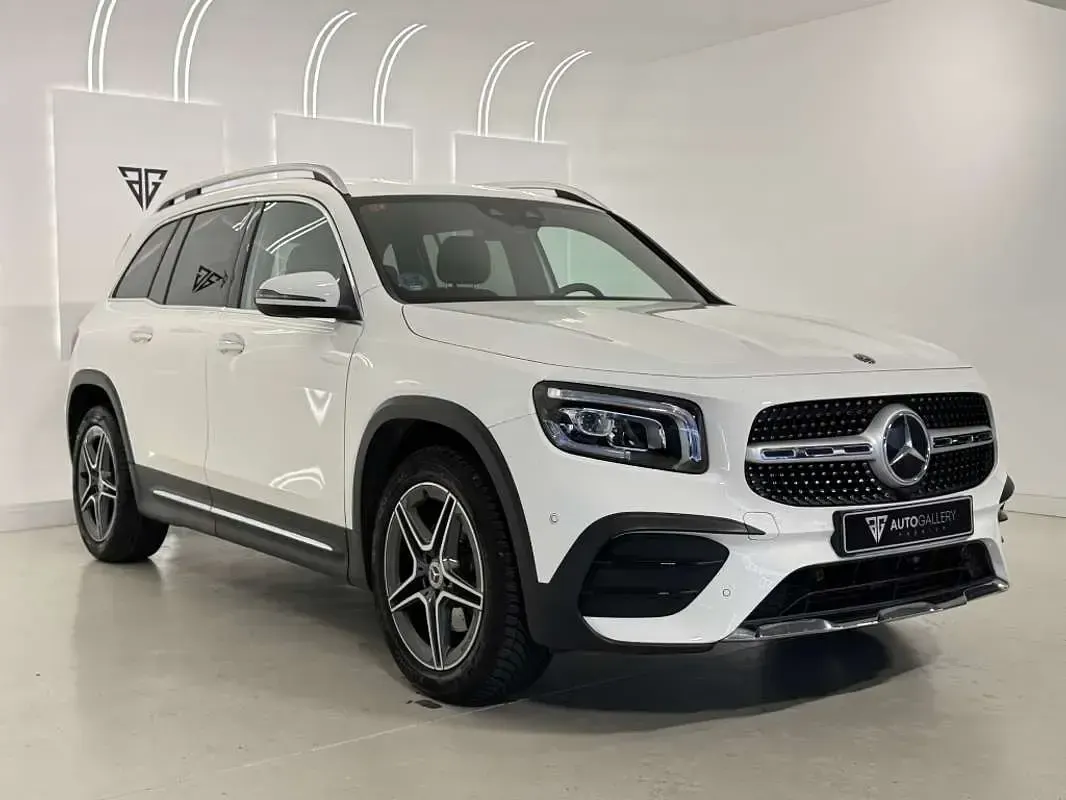 Usado Mercedes GLB200 150 CV (110 kW) 2021 Blanco SUV