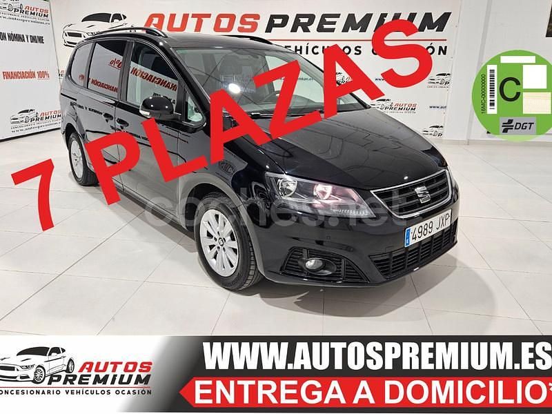 Negro Usado 2017 Seat Alhambra Reference Monovolumen | 18.990 € (Precio justo) - Imagen 1/4