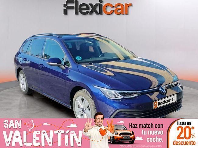 Azul Usado 2021 VW Golf VII Familiar | 16.890 € (Precio justo) - Imagen 1/4