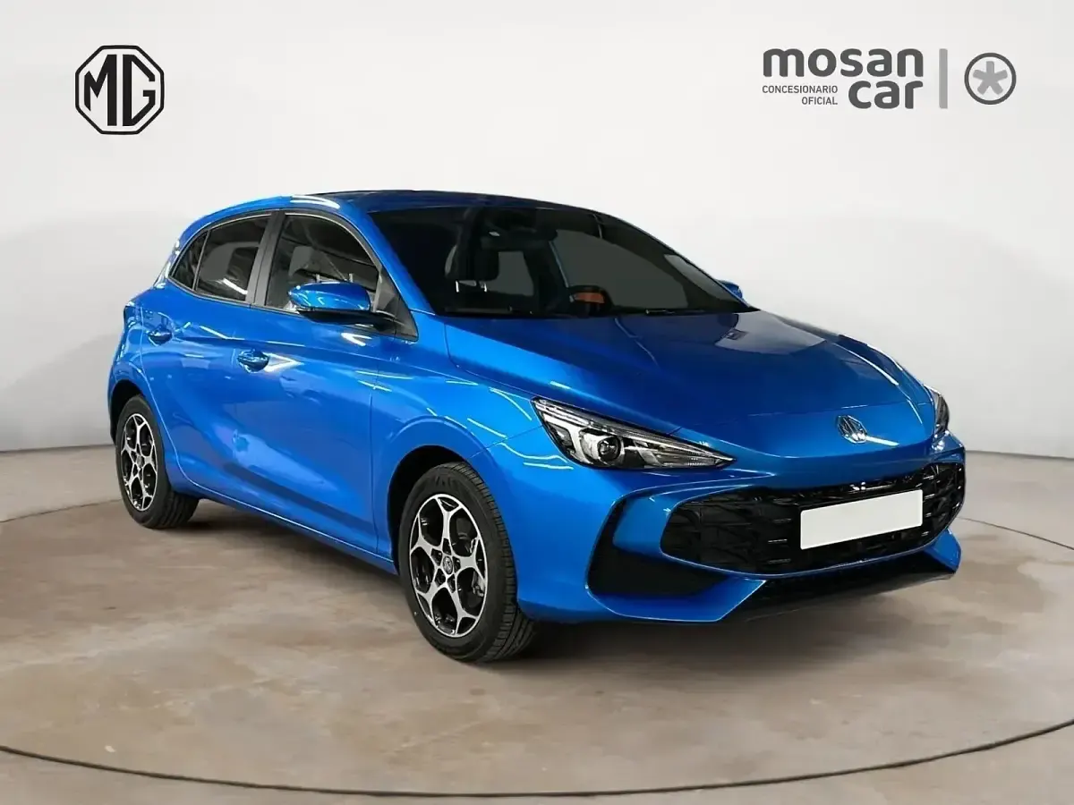 Usado MG MG3 Comfort 116 CV (85 kW) 2024 Azul Utilitario