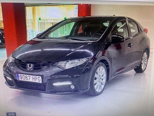 Usado Honda Civic Executive 142 CV (104 kW) 2013 Negro Berlina