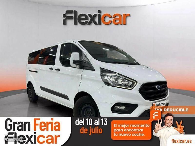 Blanco Usado 2022 Ford Transit Trend Familiar | 28.990 € (Precio justo) - Imagen 1/4