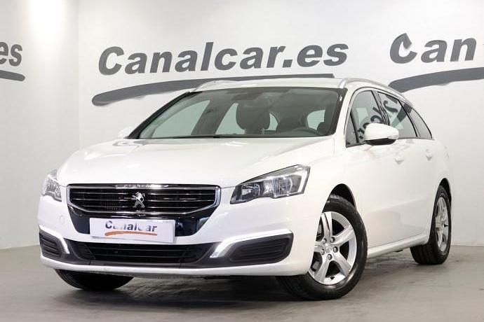 Blanco Usado 2017 Peugeot 508 Active Familiar | 10.989 € (Buen precio) - Imagen 1/4
