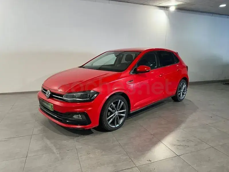 Usado VW Polo Sportline 95 CV (69 kW) 2019 Rojo Utilitario