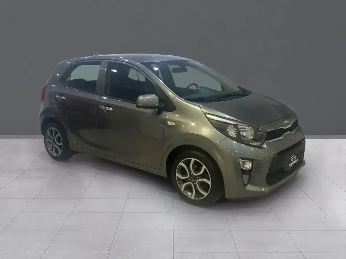Usado Kia Picanto 66 CV (48 kW) 2020 Gris Utilitario