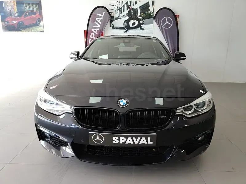 Usado BMW 420 190 CV (139 kW) 2017 Azul Coupe