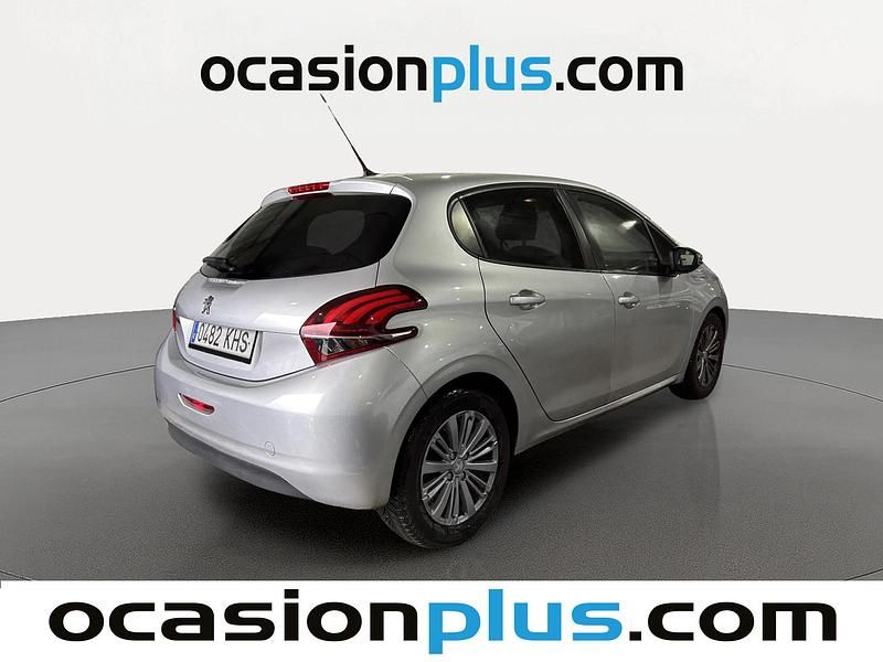 Usado Peugeot 208 Style 100 CV (73 kW) 2018 Gris Utilitario