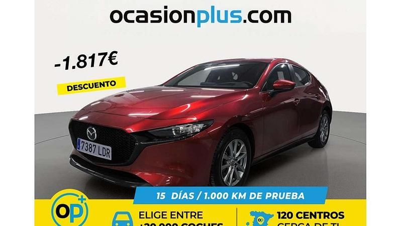 Usado Mazda 3 122 CV (89 kW) 2019 Rojo Utilitario