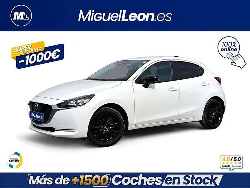 Blanco Usado 2022 Mazda 2 Edition Berlina | 13.985 € (Buen precio) - Imagen 1/3