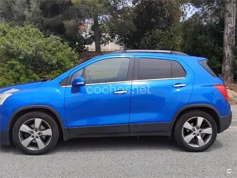 Usado Chevrolet Trax LT 130 CV (95 kW) 2013 Azul SUV