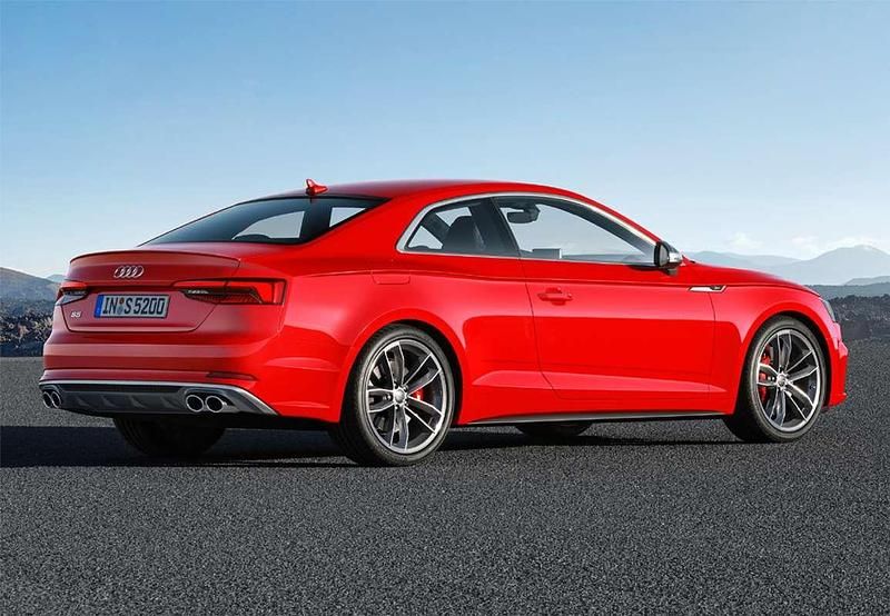 Usado Audi S5 354 CV (260 kW) 2017 Rojo Coupe