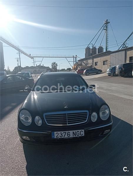 Negro Usado 2004 Mercedes E220 Elegance Familiar | 4500 € (Precio justo) - Imagen 1/4