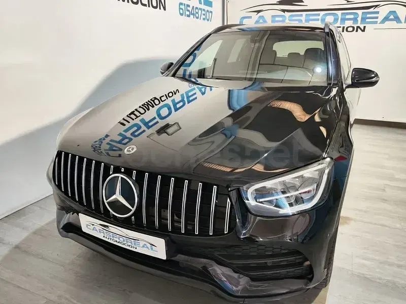 Usado Mercedes GLC300e 306 CV (225 kW) 2022 Negro SUV