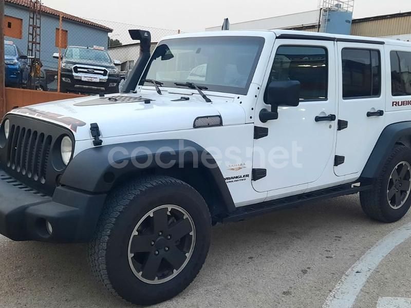 Blanco Usado 2012 Jeep Wrangler Unlimited Sahara SUV | 25.900 € (Super precio) - Imagen 1/4