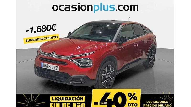 Rojo Usado 2022 Citroën e-C4 Shine Utilitario | 16.810 € (Precio justo) - Imagen 1/4