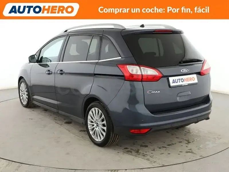 Usado Ford Grand C-Max Titanium 140 CV (102 kW) 2014 Gris / plata Monovolumen