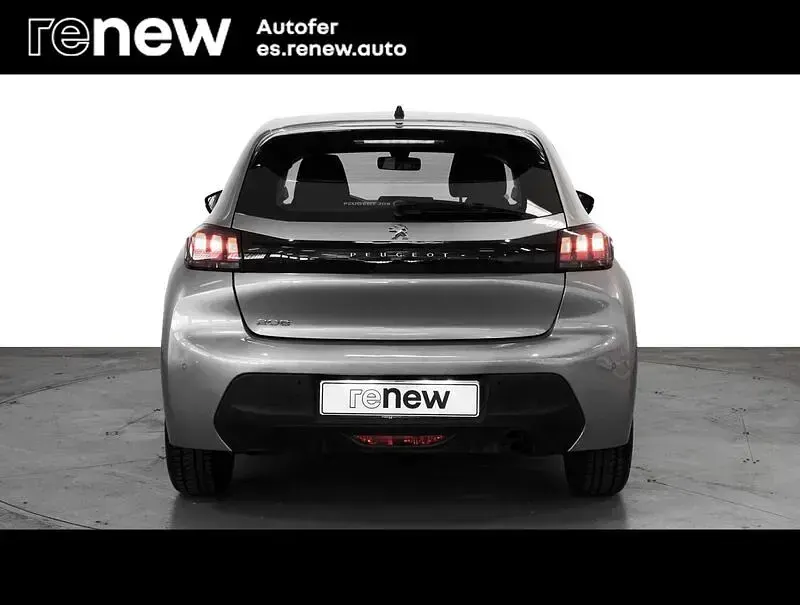 Usado Peugeot 208 Active 100 CV (73 kW) 2021 Gris Utilitario