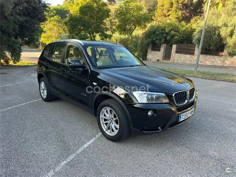 Usado BMW X3 143 CV (105 kW) 2014 Negro SUV