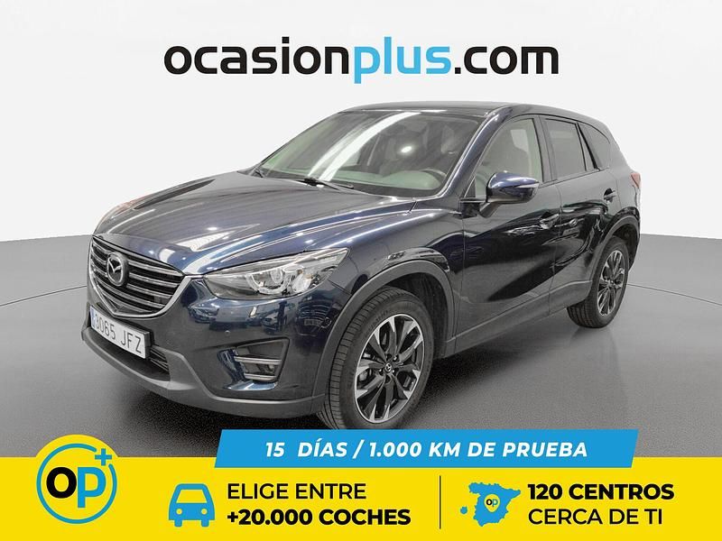 Azul Usado 2015 Mazda CX-5 Luxury SUV | 18.200 € (Caro) - Imagen 1/4