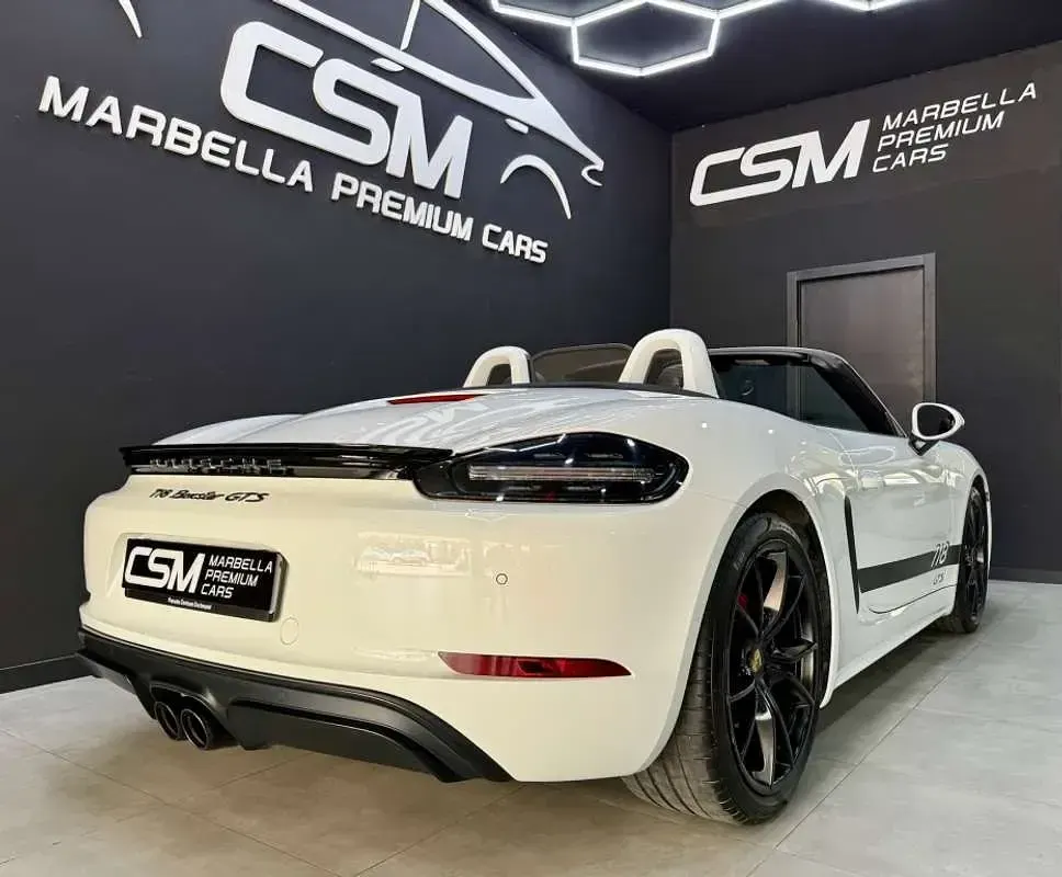 Usado Porsche Boxster GTS 366 CV (269 kW) 2018 Blanco Descapotable