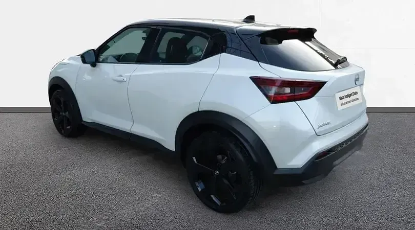 Usado Nissan Juke Tekna 114 CV (83 kW) 2025 Lunar white (metalizado) techo SUV