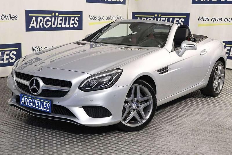 Usado Mercedes SLC200 245 CV (180 kW) 2016 Gris Descapotable