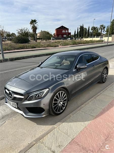 Gris / plata Usado 2017 Mercedes C220 Coupe | 24.490 € (Un poco caro) - Imagen 1/4