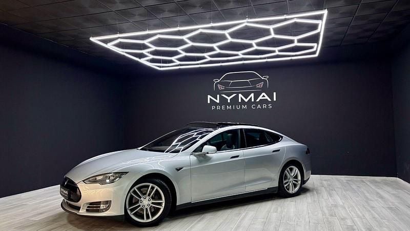 Usado Tesla Model S 309 kW (421 CV) 2016 Gris Utilitario