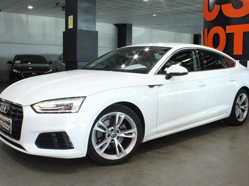 Blanco Usado 2019 Audi A5 Sportback Advanced Plus Utilitario | 18.950 € (Precio justo) - Imagen 1/4