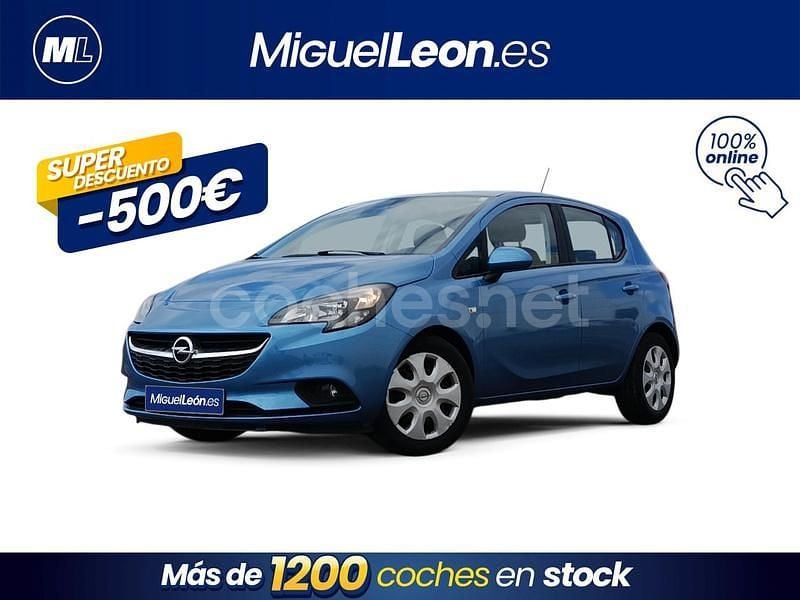 Azul Usado 2019 Opel Corsa Selective Berlina | 8485 € (Precio justo) - Imagen 1/3