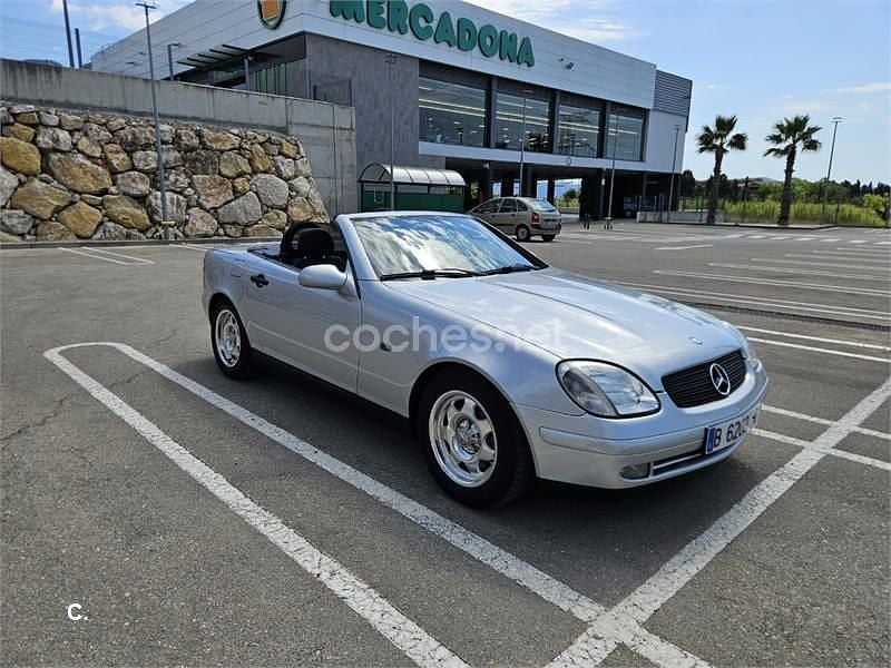 Occasion Mercedes SLK200 136 PK (100 kW) 1999 Grijs Cabriolet