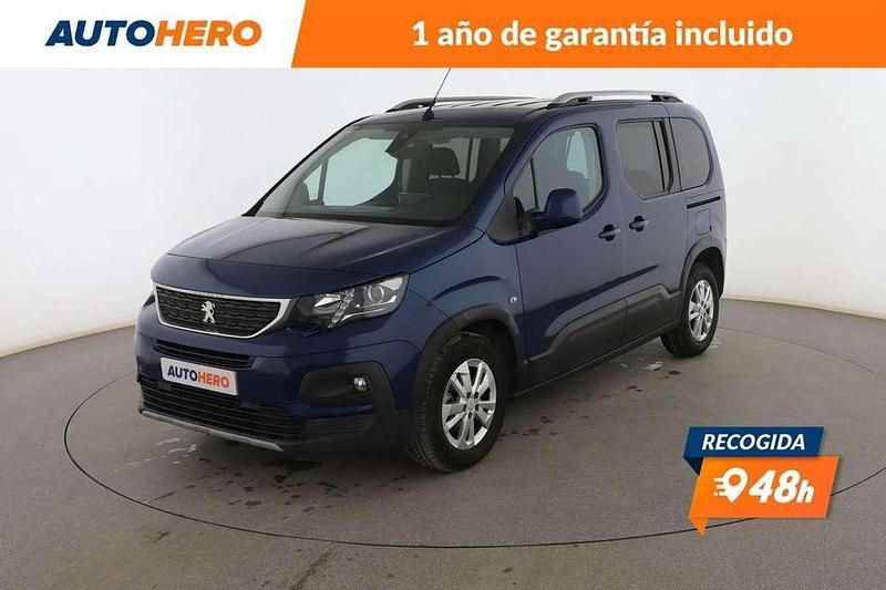 Azul Usado 2019 Peugeot Rifter Allure Monovolumen | 19.399 € (Precio justo) - Imagen 1/3