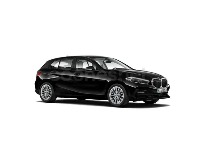 Usado BMW 116 Advantage 116 CV (85 kW) 2019 Negro Utilitario