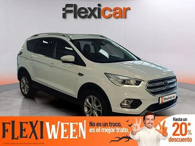 Blanco Usado 2018 Ford Kuga Titanium SUV | 14.990 € (Precio justo) - Imagen 1/4
