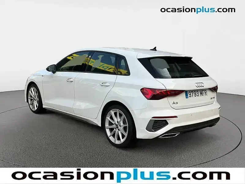 Brugt Audi A3 S-Line 150 HK (110 kW) 2023 Hvid Sedan