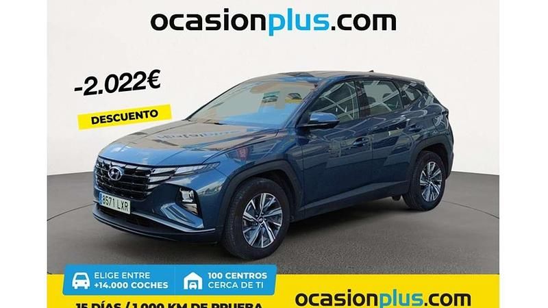 Azul Usado 2022 Hyundai Tucson SUV | 20.228 € (Super precio) - Imagen 1/4