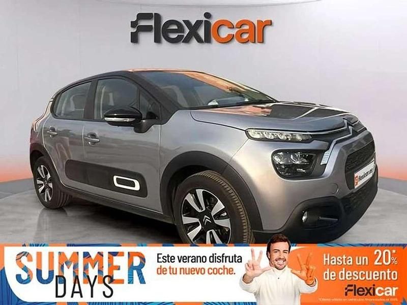 Gris Usado 2021 Citroën C3 PureTech Utilitario | 9390 € (Buen precio) - Imagen 1/4