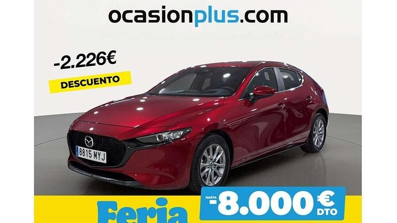 Rojo Usado 2025 Mazda 3 Prime-Line Utilitario | 22.264 € - Imagen 1/4