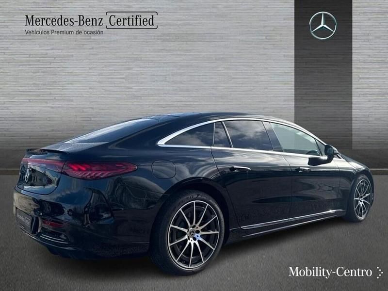 Usado Mercedes EQS450+ Edition 264 kW (360 CV) 2025 Negro obsidiana Berlina