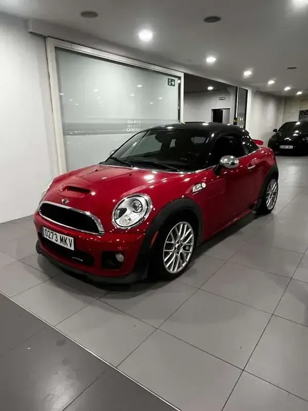 Usado Mini John Cooper Works Coupé 211 CV (155 kW) 2013 Rojo Coupe