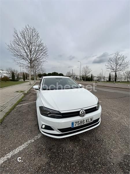 Usado VW Polo Advance 80 CV (58 kW) 2018 Blanco Utilitario