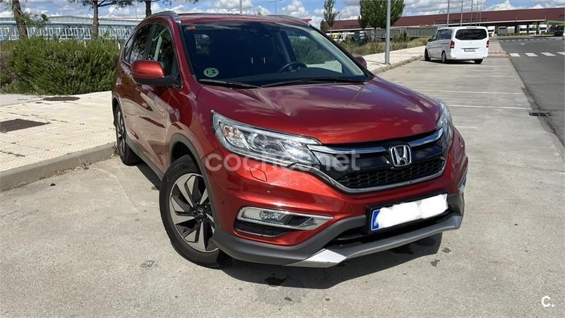 Rojo Usado 2016 Honda CR-V Elegance SUV | 16.900 € (Un poco caro) - Imagen 1/4
