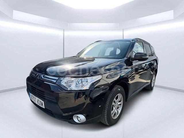 Negro Usado 2014 Mitsubishi Outlander Motion SUV | 12.450 € (Super precio) - Imagen 1/4
