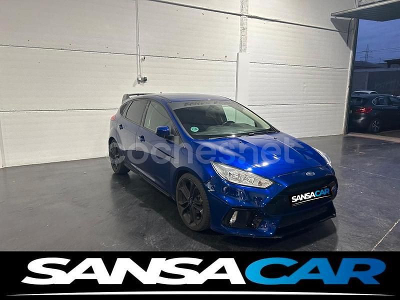 Azul Usado 2017 Ford Focus ST-Line Berlina | 12.999 € (Un poco caro) - Imagen 1/4
