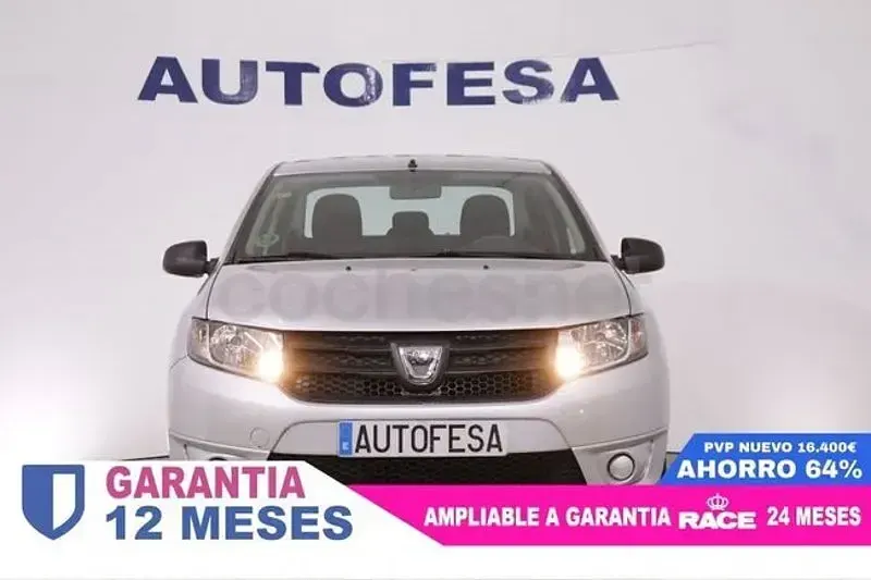 Usado Dacia Logan Ambiance 75 CV (55 kW) 2014 Blanco Berlina