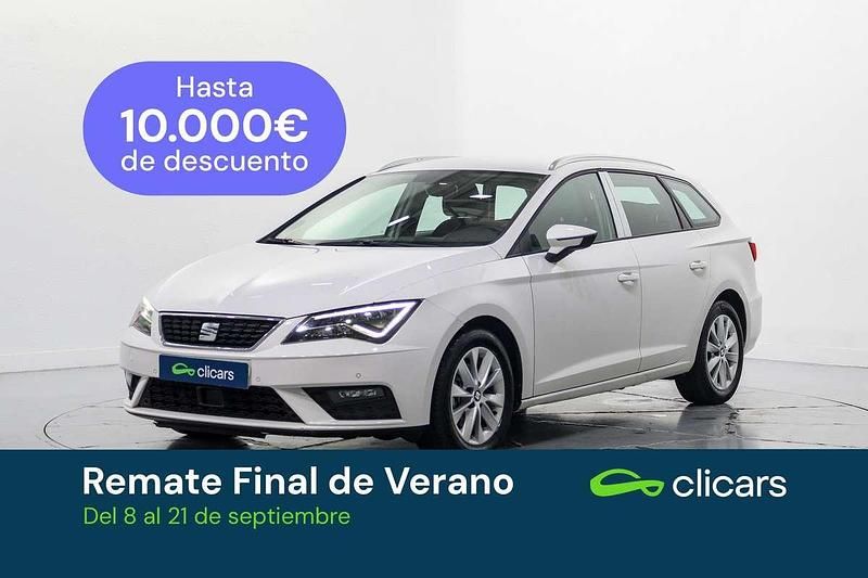 Blanco Usado 2018 Seat Leon ST Style Familiar | 13.290 € (Precio justo) - Imagen 1/4