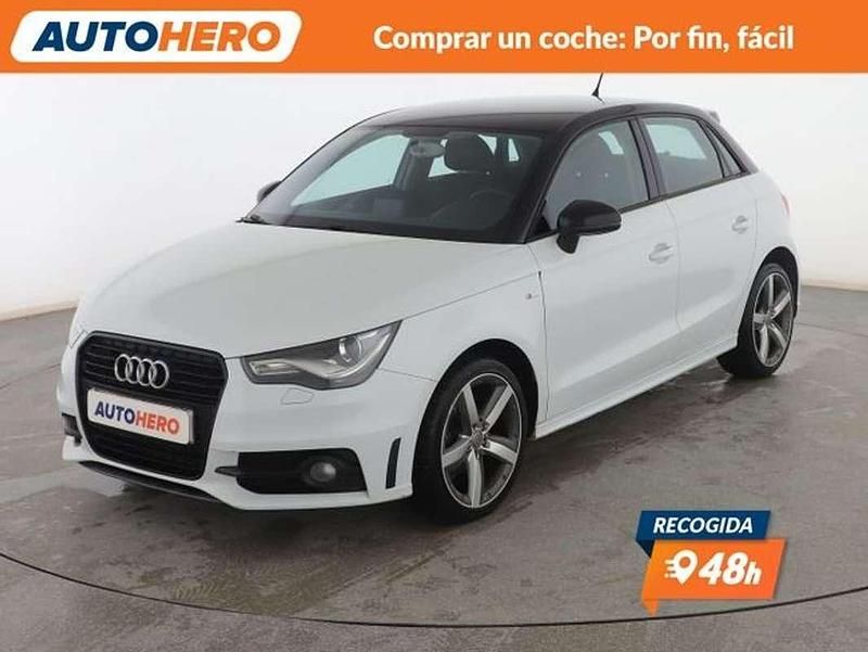 Usado Audi A1 Sportback Attraction 90 CV (66 kW) 2014 Blanco Utilitario