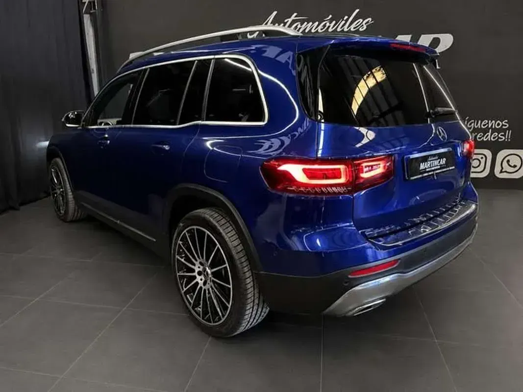 Usado Mercedes GLB200 Progressive 150 CV (110 kW) 2021 Azul SUV