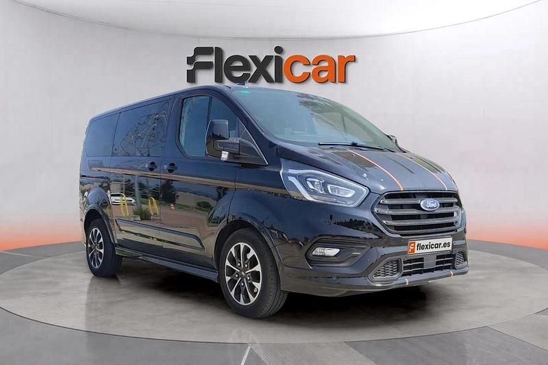 Negro Usado 2020 Ford Tourneo Custom Sport Monovolumen | 31.990 € (Buen precio) - Imagen 1/4